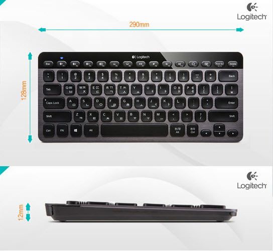 130421 icoda Logitech K810 Bluetooth illuminated Keyboard 14