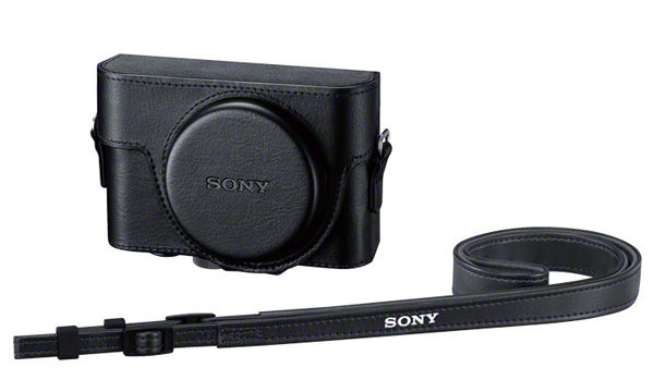 Sony Cybershot DSC-RX100 ii RX100M2 Camera Case LCJ-RXC BLACK LEATHER